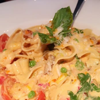 USS Nemo Restaurant - Pappardelle with lobster and shrimp in a tomato cream sauce - Asian Fusion Near Me - Naples, Florida USS Nemo Restaurant - Pappardelle with lobster and shrimp in a tomato cream sauce - Asian Fusion Near Me - Naples, Florida