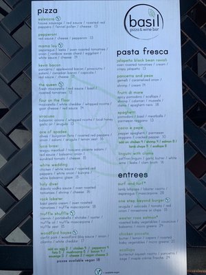 Menu photo 8 Basil Pizza & Wine Bar Perrysburg, OH Menu photo 8 Basil Pizza & Wine Bar Perrysburg, OH