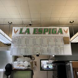 La Espiga - Menu