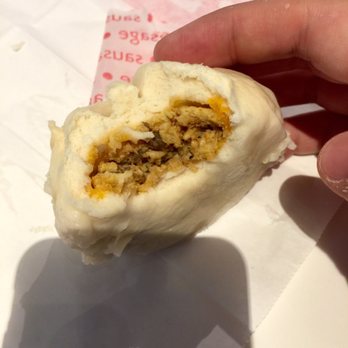 Wow Bao - Breakfast Bao - egg & spicy sausage - Chinese Near Me - Arlington, Virginia Wow Bao - Breakfast Bao - egg & spicy sausage - Chinese Near Me - Arlington, Virginia