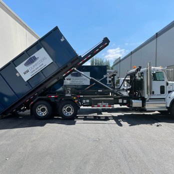 NW Dumpsters - 30 yard container at a warehouse for monthly service - Dumpster Rental Near Me - Renton, Washington NW Dumpsters - 30 yard container at a warehouse for monthly service - Dumpster Rental Near Me - Renton, Washington