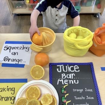 Cordera KinderCare - Making juice! - Child Care & Day Care Near Me - Colorado Springs, Colorado Cordera KinderCare - Making juice! - Child Care & Day Care Near Me - Colorado Springs, Colorado