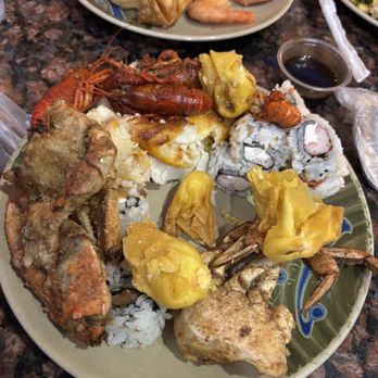 88 Buffet - Crawfish, crab meat, crab wontons, sushi, etc. - Chinese Near Me - Huntsville, Alabama