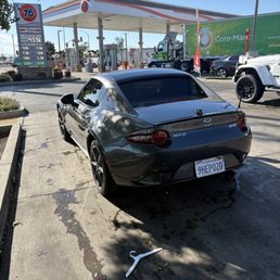 My clean car after being wiped down My clean car after being wiped down
