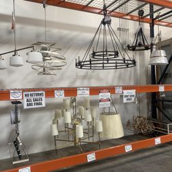 Habitat ReStore Design Center - A variety of lighting at a great savings & they're brand new.