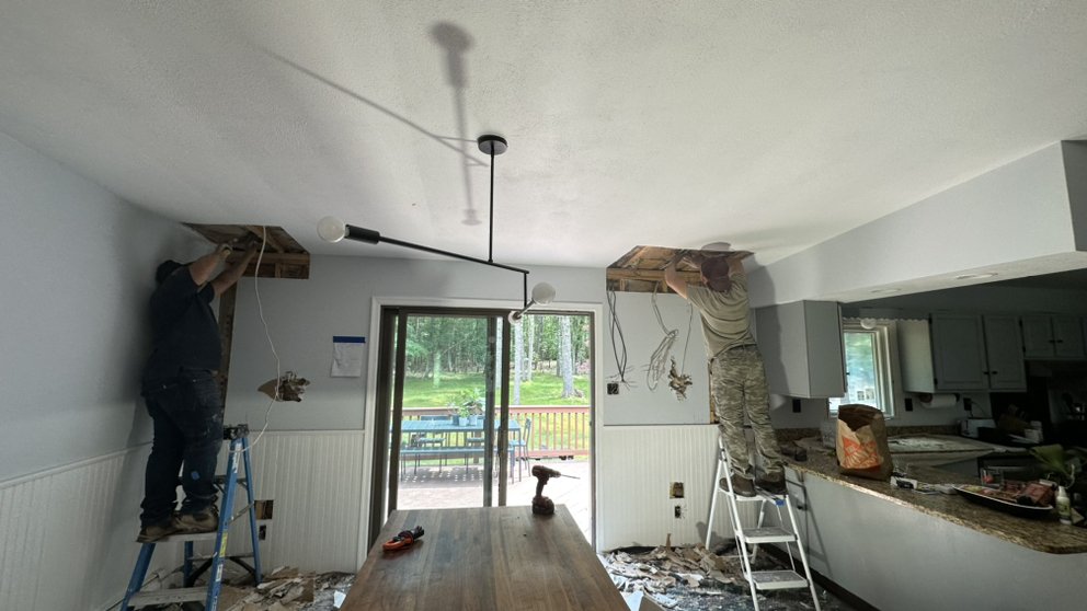 Slide of A To Z Upgrades Construction