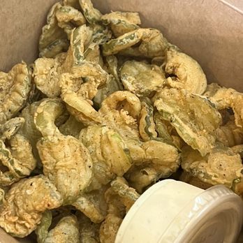 Stacked STL - Fried Pickle Basket w/ Ranch* - Burgers Near Me - Saint Louis, Missouri