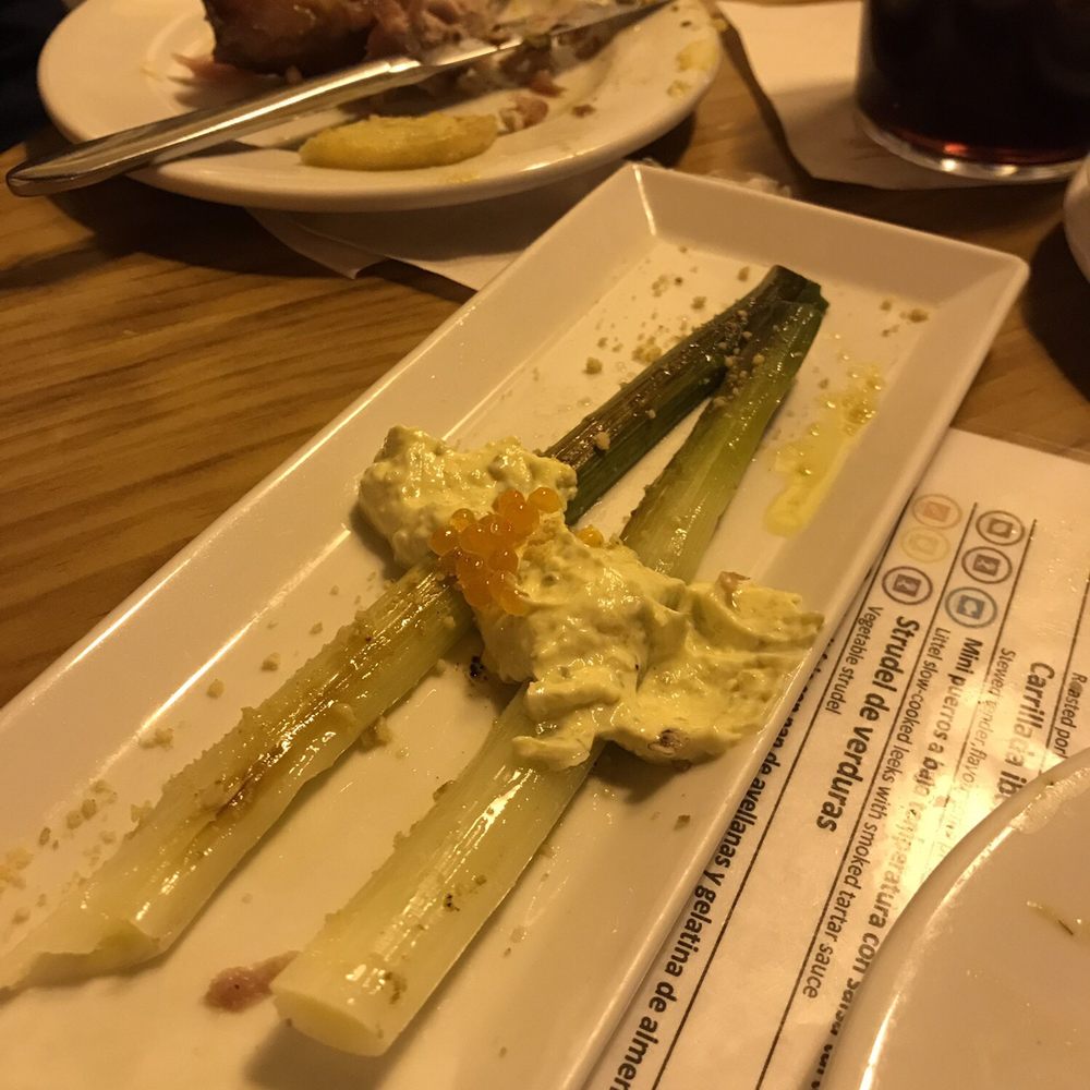 Eslava - Hmm...Leeks - Tapas Bars Near Me - Seville, SE