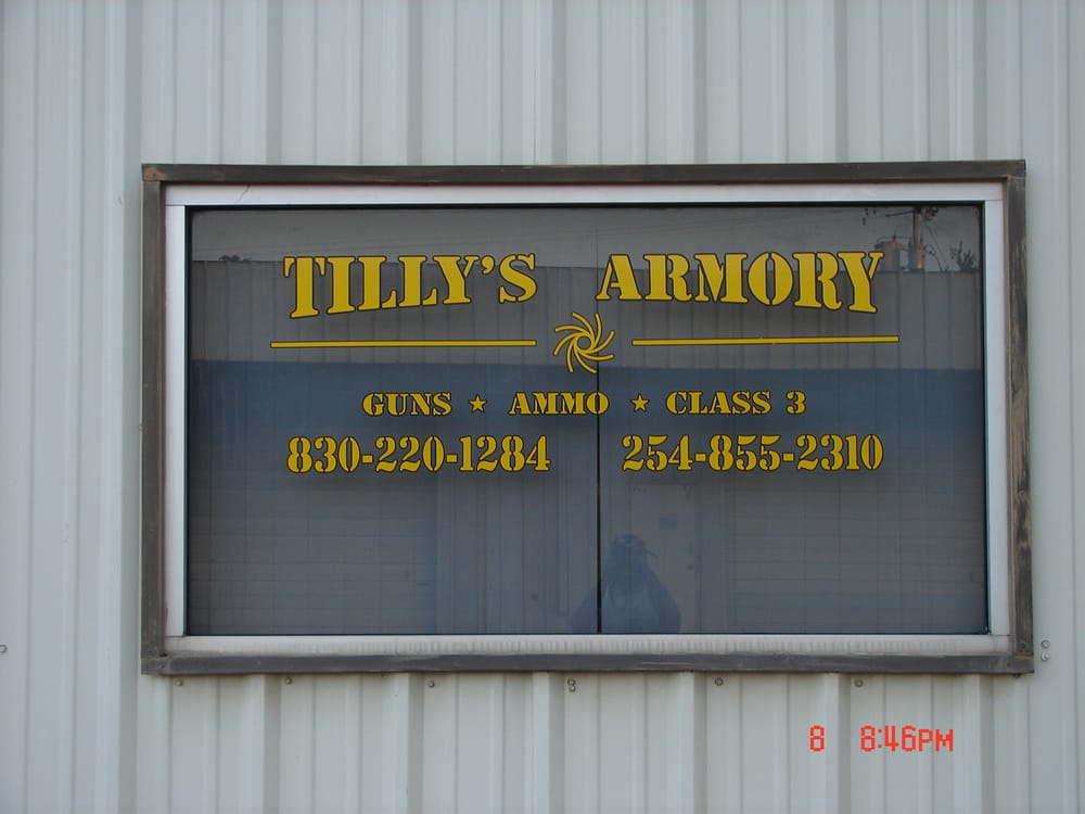 TILLY’S ARMORY Updated September 2024 106 S West St, Texas
