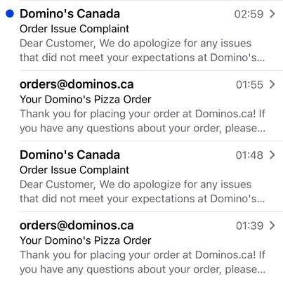 Menu photo 1 Domino's Pizza Edmonton, AB