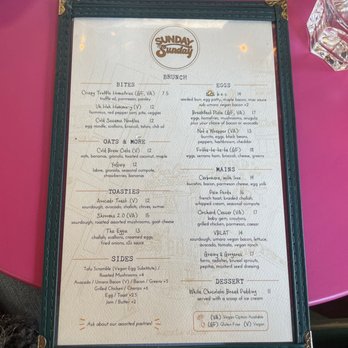 Sunday to Sunday - Menu - Cafes Near Me - New York, New York Sunday to Sunday - Menu - Cafes Near Me - New York, New York
