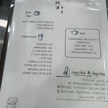 Mate Coffee Bar - Menu - Coffee & Tea Near Me - Hawaiian Gardens, California Mate Coffee Bar - Menu - Coffee & Tea Near Me - Hawaiian Gardens, California