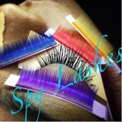 Spy Lashes - A few Lash Color options