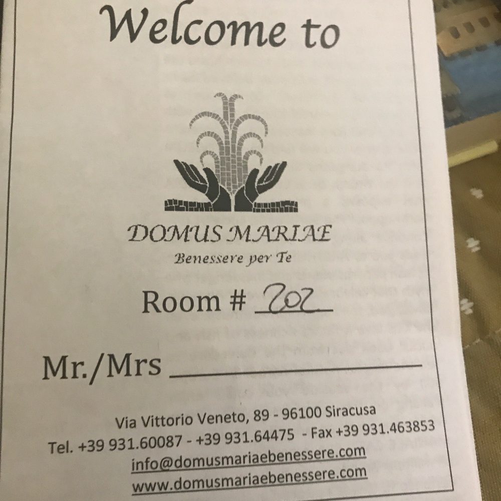 Domus Mariae - Contact info - Jan 2020 - Hotels Near Me - Siracusa, SR