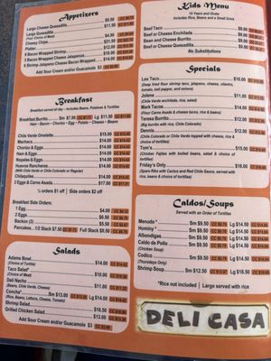 Menu photo 3 Deli Casa Kingsburg, CA Menu photo 3 Deli Casa Kingsburg, CA