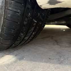 J B 24 Hr Tire Service # 2 - A super used tire with low trim. For $95. $102 actually.