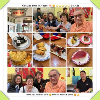 Sushi Bay - Friendly owners Jackie & Lance - Sushi Bars Near Me - Kapolei, Hawaii