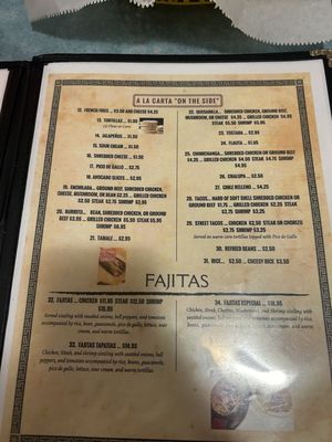 Menu photo 5 Mi Ranchito Macon, MS