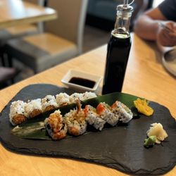 Ten Zushi - Spicy Crab Roll and Shrimp Tempura Roll