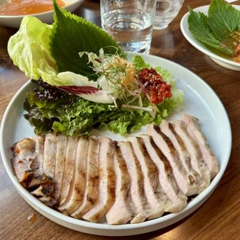 Bansang - Pork Jowl Bossam - Korean Near Me - San Francisco, California
