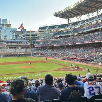 Truist Park - Section 131 - Stadiums & Arenas Near Me - Atlanta, Georgia