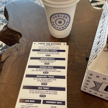 Parlor Doughnuts - Breakfast menu (not donuts) - Donuts Near Me - McKinney, Texas Parlor Doughnuts - Breakfast menu (not donuts) - Donuts Near Me - McKinney, Texas