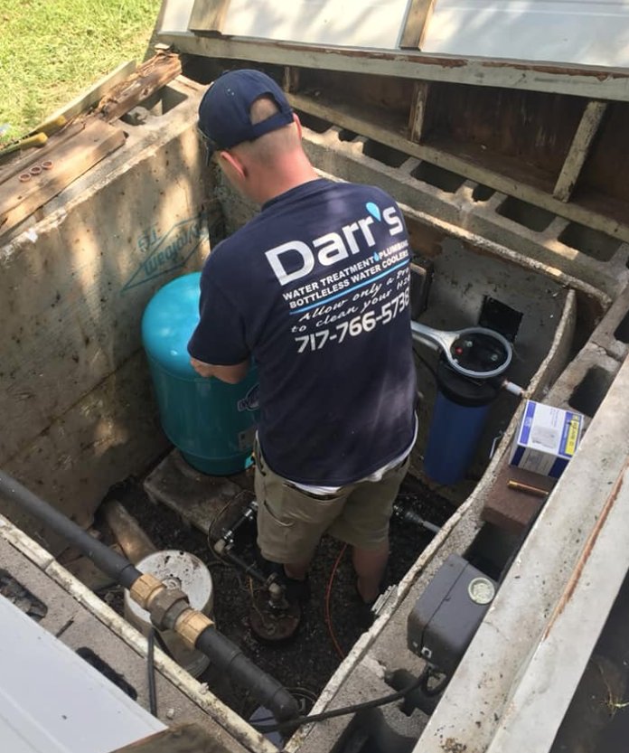 Slide of Darr's Water Treatment