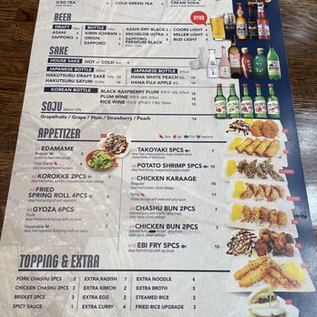 Hoshi Ramen - Menu - Asian Fusion Near Me - Keller, Texas