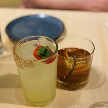 Mister Oso - House Spicy Margarita and Four Rum Old Fashioned - Tacos Near Me - Denver, Colorado Mister Oso - House Spicy Margarita and Four Rum Old Fashioned - Tacos Near Me - Denver, Colorado