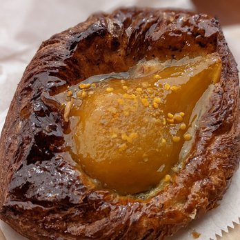 Frenchette Bakery - feuilleté with pear, ginger, tumeric, and honey - Bakeries Near Me - New York, New York Frenchette Bakery - feuilleté with pear, ginger, tumeric, and honey - Bakeries Near Me - New York, New York