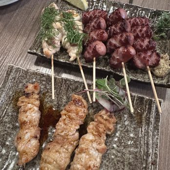 Izakaya Go LA - ume shiso / black sausage / chicken skin (?) - Izakaya Near Me - Los Angeles, California Izakaya Go LA - ume shiso / black sausage / chicken skin (?) - Izakaya Near Me - Los Angeles, California
