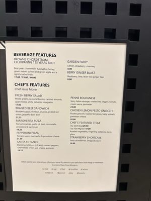 Menu photo 1 Marketplace Cafe at Nordstrom Spokane, WA Menu photo 1 Marketplace Cafe at Nordstrom Spokane, WA