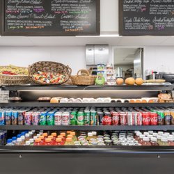 Savory Catering - Grab & go areas with healthy meals, snacks and drinks are an employee favorite in our corporate eateries!