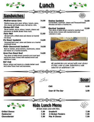 Menu photo 7 Franks Restaurant Fairview Heights, IL
