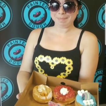 Painted Dough - Won a giveaway - Donuts Near Me - Chino, California Painted Dough - Won a giveaway - Donuts Near Me - Chino, California