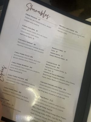 Menu photo 1 Good Spirits Bar and Grill West Jordan, UT