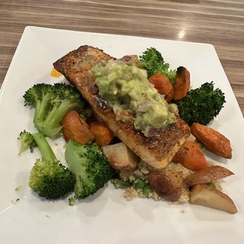 Ember & Greens - Blackened Salmon- 2.5/5 - New American Near Me - Houston, Texas Ember & Greens - Blackened Salmon- 2.5/5 - New American Near Me - Houston, Texas