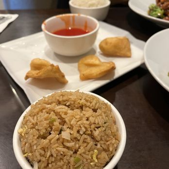 Spicy Chen Asian Bistro - fried rice, crab puffs, white rice - Chinese Near Me - Pasadena, Texas Spicy Chen Asian Bistro - fried rice, crab puffs, white rice - Chinese Near Me - Pasadena, Texas