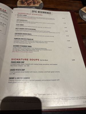 Menu photo 6 LongHorn Steakhouse Williston, VT