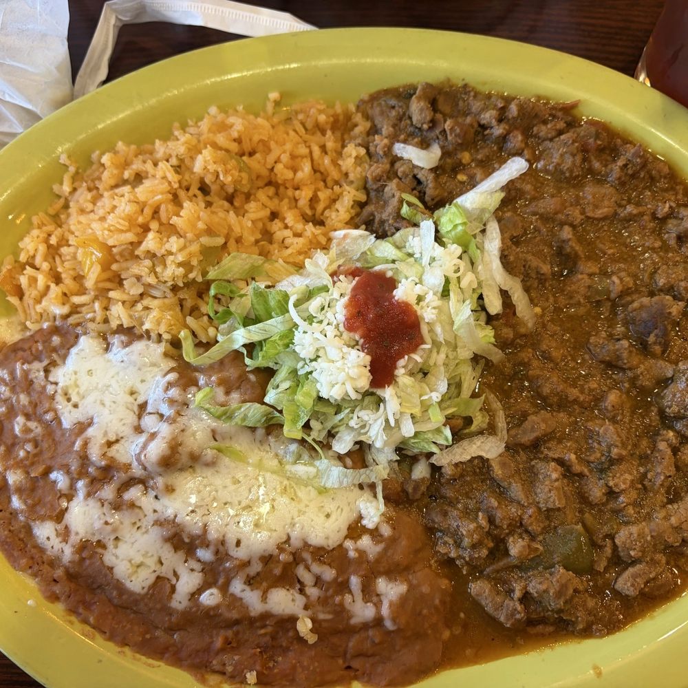 Ranchero Steak w/ the usual.