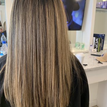 001 Salon - After - Keratin treatment! I wish I had a before picture. - Hair Salons Near Me - Boca Raton, Florida