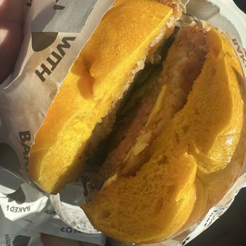 Carlos Bagel Shop - Steak sandwich on a bagel - Bagels Near Me - Hawthorne, New Jersey Carlos Bagel Shop - Steak sandwich on a bagel - Bagels Near Me - Hawthorne, New Jersey