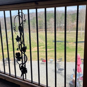 Engelheim Vineyards - View from inside seating - Wineries Near Me - Ellijay, Georgia Engelheim Vineyards - View from inside seating - Wineries Near Me - Ellijay, Georgia