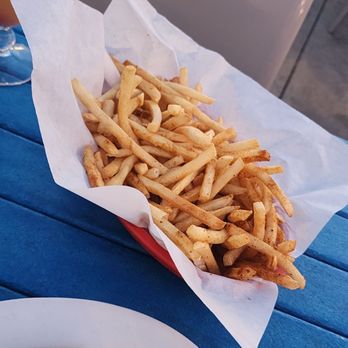Sam's Chowder House - An order of Old Bay Fries - Seafood Near Me - Half Moon Bay, California