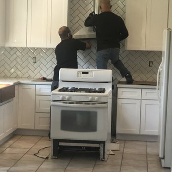 Pro Appliance Installers - Robert/Ryan installing hood - Appliances & Repair Near Me - Chino Hills, California Pro Appliance Installers - Robert/Ryan installing hood - Appliances & Repair Near Me - Chino Hills, California