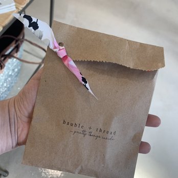 bauble + thread - I bought a few pairs of hoop earrings today. - Women's Clothing Near Me - Clovis, California
