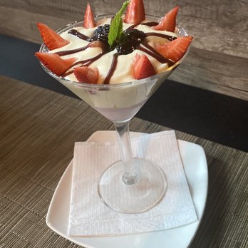 Trattoria 360 - Zabaglione  - custard with gelato - Italian Near Me - Campbell, California