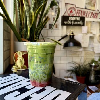 Phinista - Strawberry Matcha Latte - Creperies Near Me - Boston, Massachusetts Phinista - Strawberry Matcha Latte - Creperies Near Me - Boston, Massachusetts
