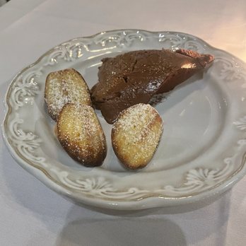 La Fête - Chocolate mousse and lemon madelines - French Near Me - Wilmington, Delaware