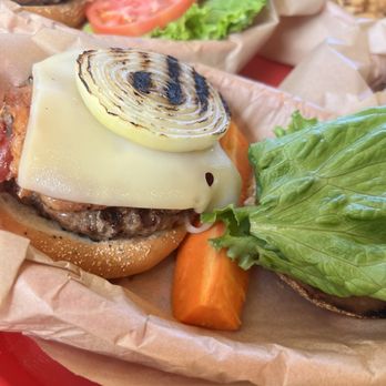 Kua' Aina Sandwich - Third Pound Bacon Burger (no tomato, no mayonnaise) - Sandwiches Near Me - Haleiwa, Hawaii Kua' Aina Sandwich - Third Pound Bacon Burger (no tomato, no mayonnaise) - Sandwiches Near Me - Haleiwa, Hawaii